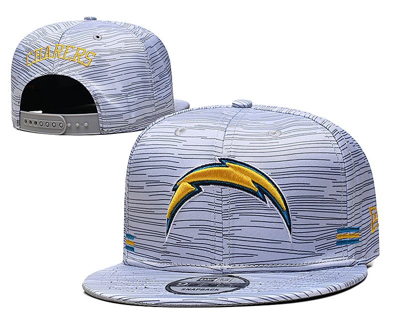 2021 NFL Los Angeles Chargers Hat TX604->->Sports Caps
